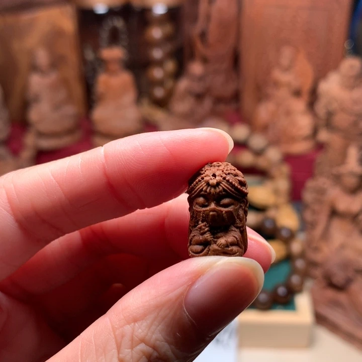 檀香木吊坠老山檀扎基吊坠