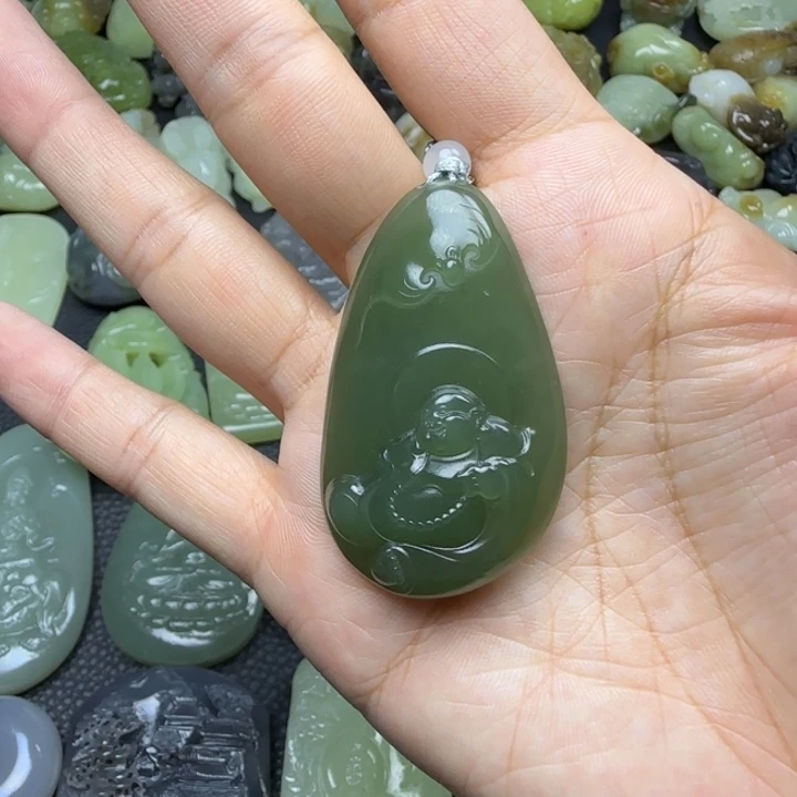 未镶嵌和田玉挂件