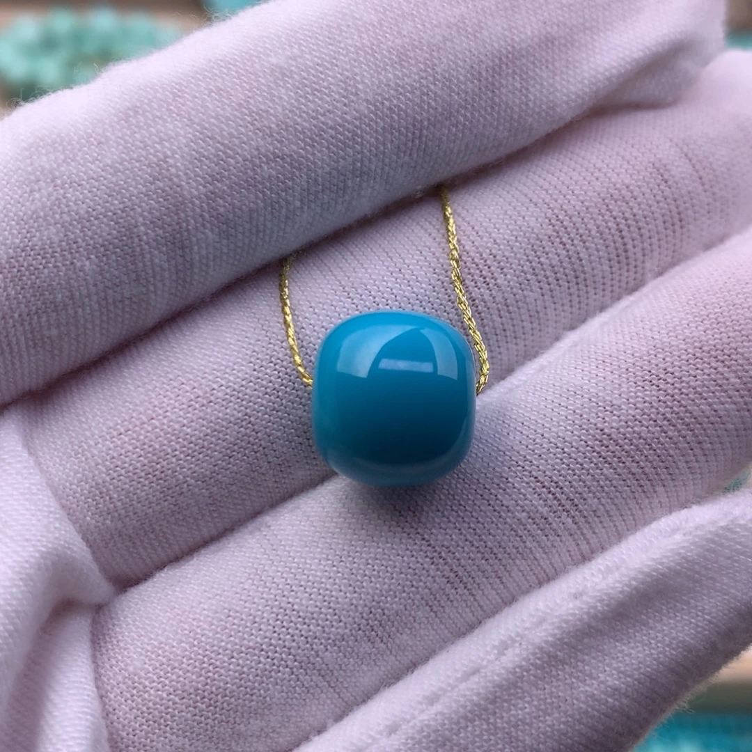 绿松石未镶嵌珠宝奇石12.5*11.3