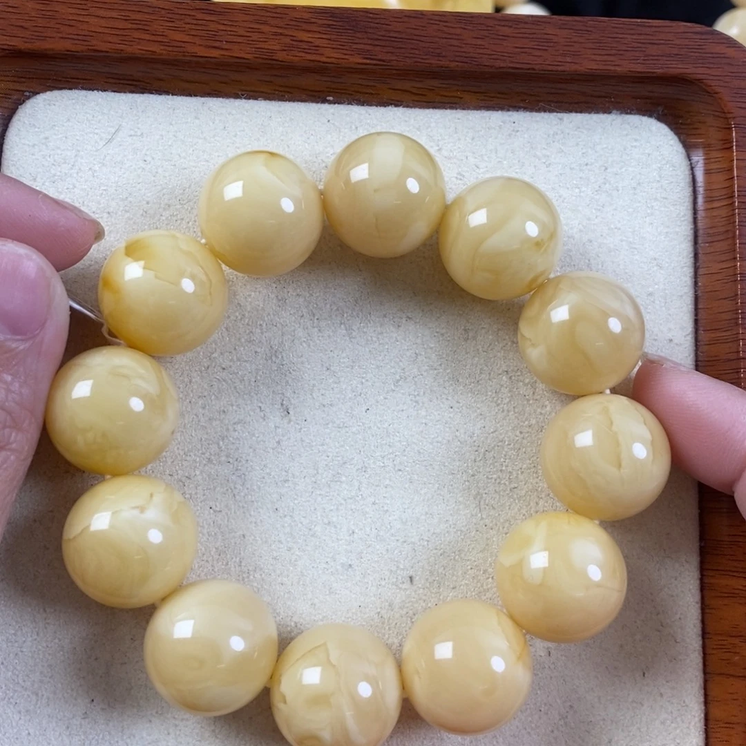 蜜蜡未镶嵌裸石19➕同料浓蜡