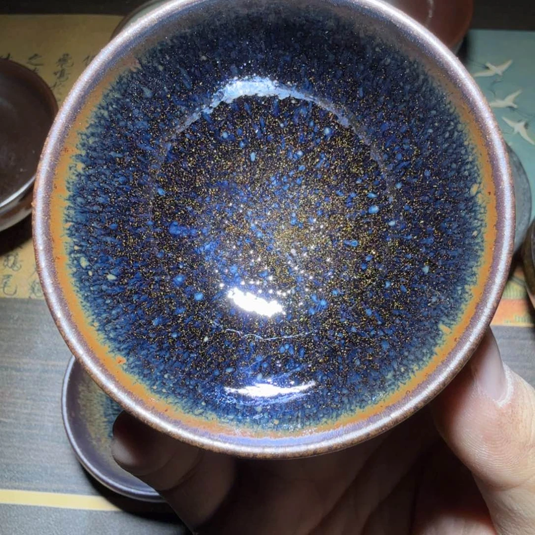 建盏龙窑柴烧手工?****友