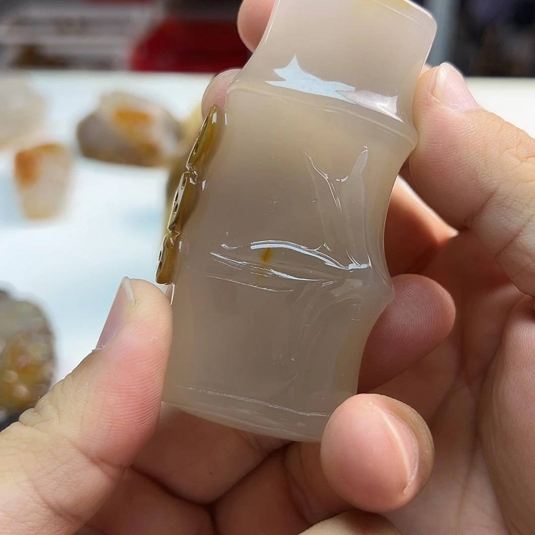玛瑙/玉髓未镶嵌吊坠(不含链)