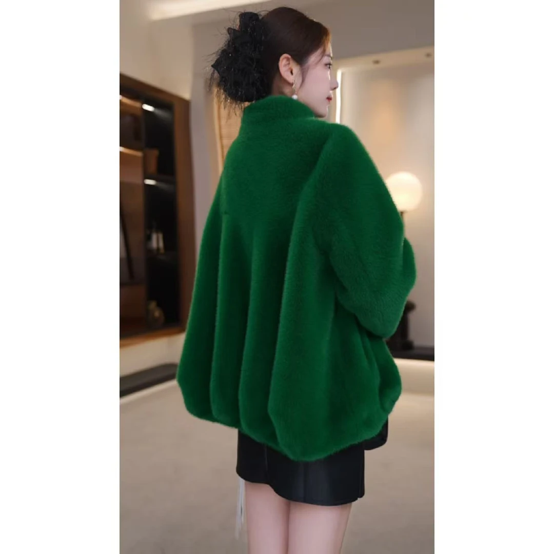 AA8875-2025新款雪兰貂新中长款高端外套女秋冬款-俊俊