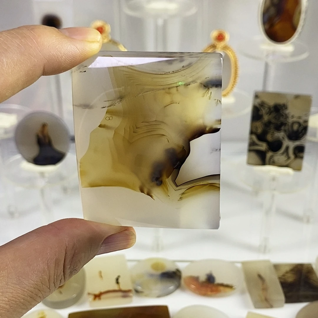 合成碳硅石非金属饰品