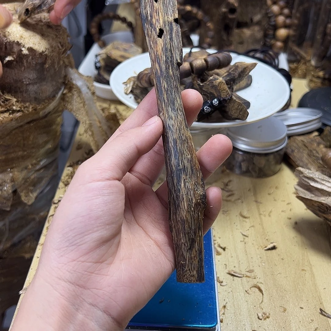 木绿奇楠虫漏21克