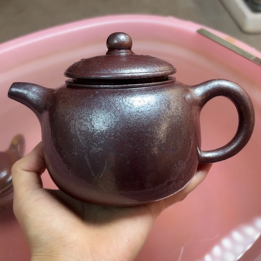 茶壶紫砂柴烧紫砂壶匏尊