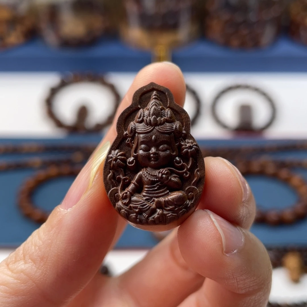 手串/手链檀香木印度老山檀香焦糖香 度母