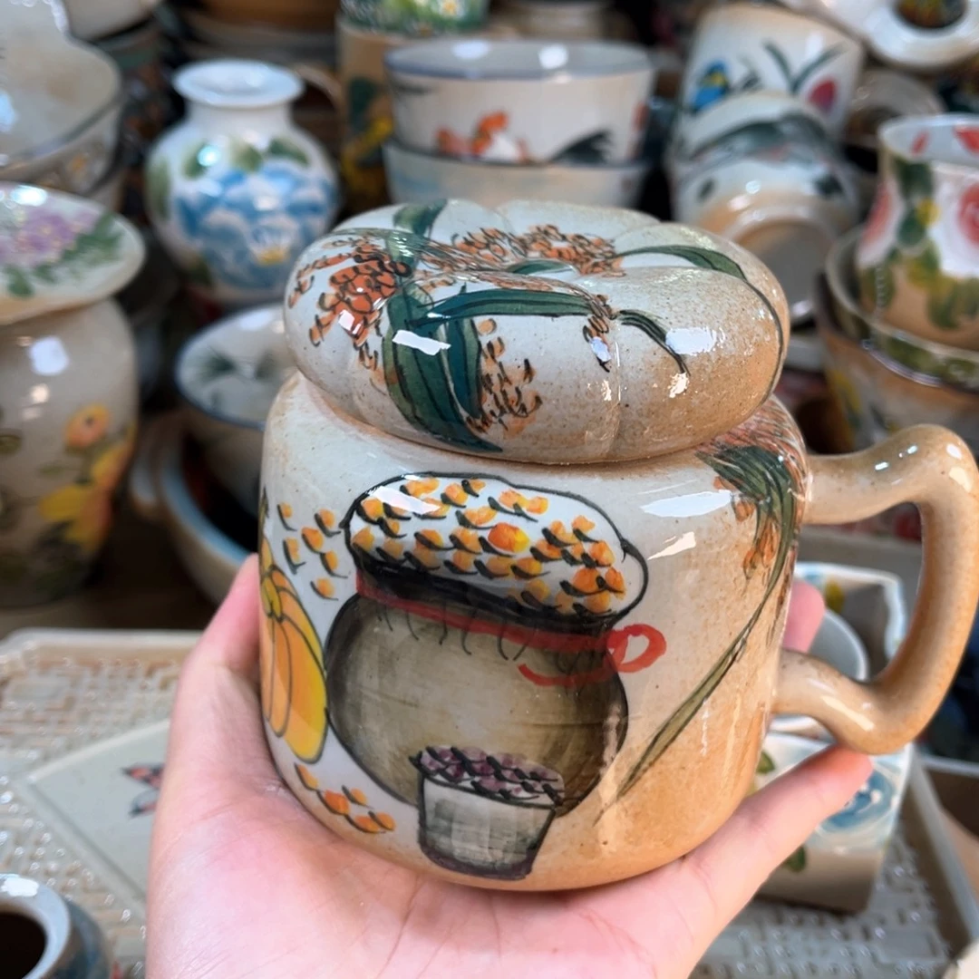 景德镇手工手绘杯