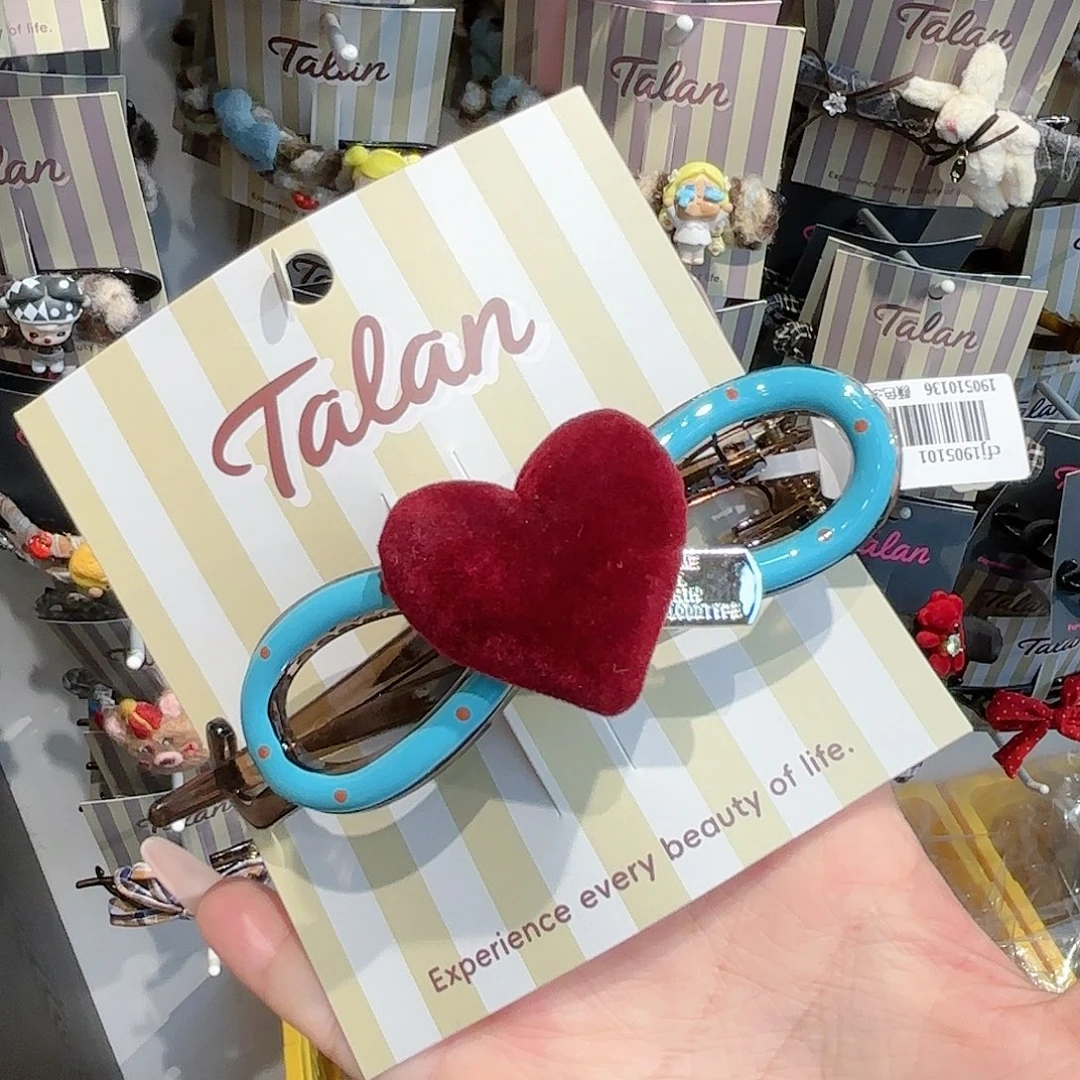 布艺铁合金发饰发夹