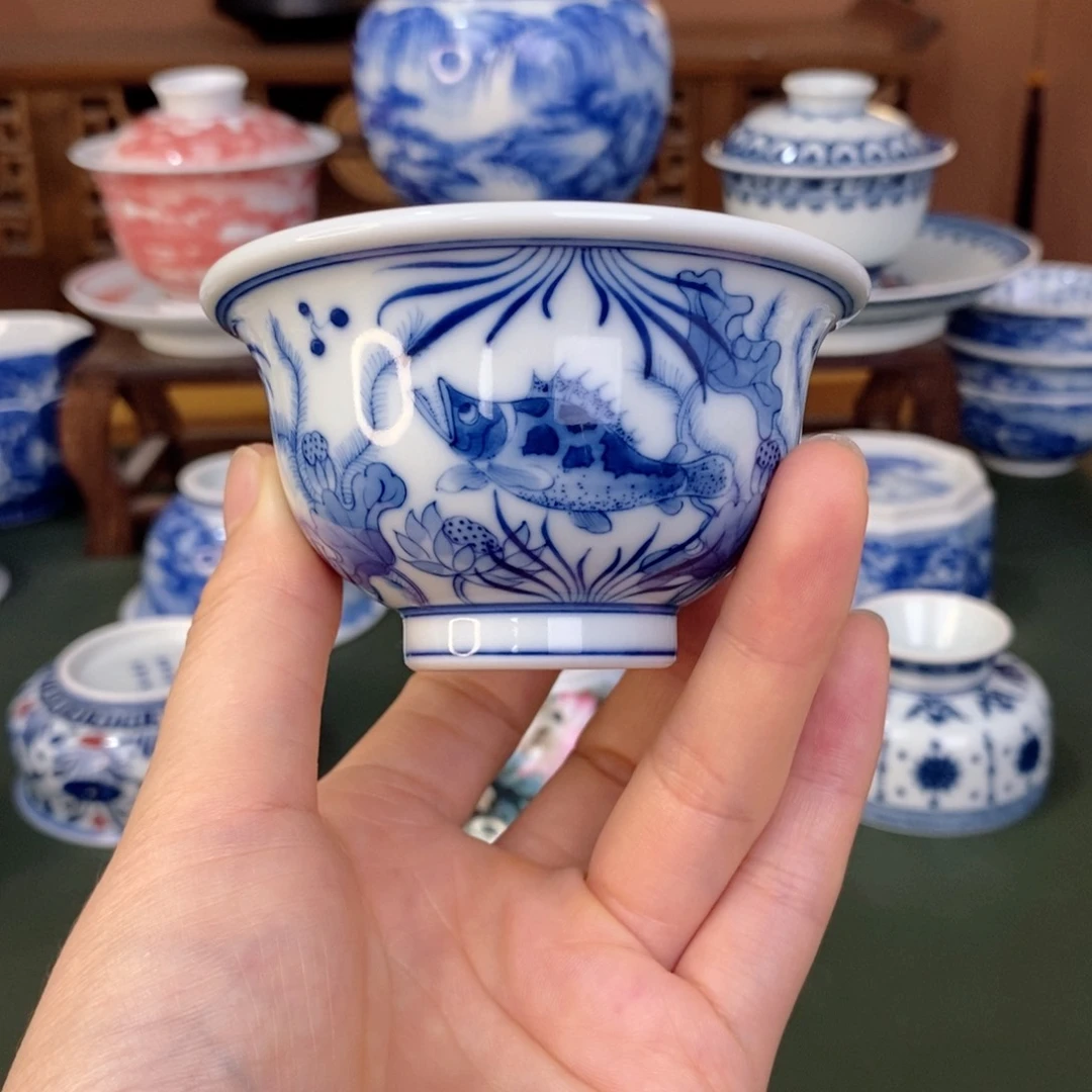 杯景德镇陶瓷手工艺品