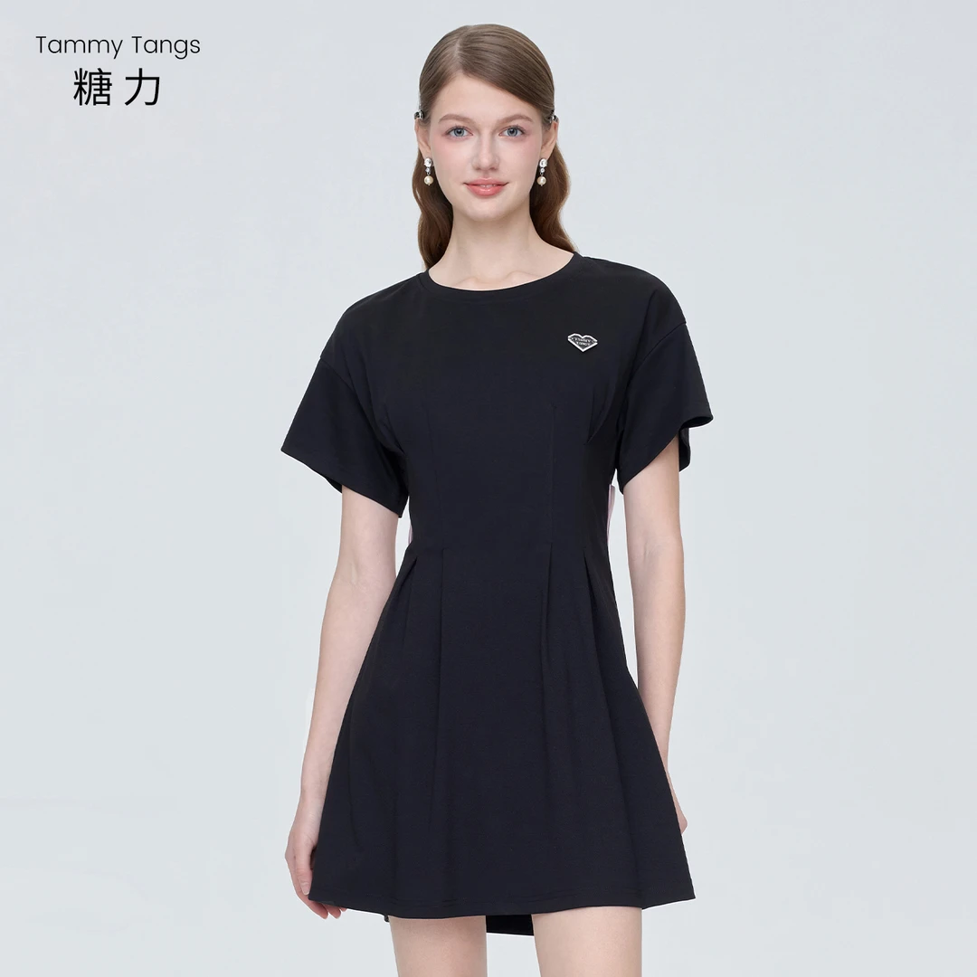 7376【金拐子专属】糖力连衣裙女TWEXQ47376