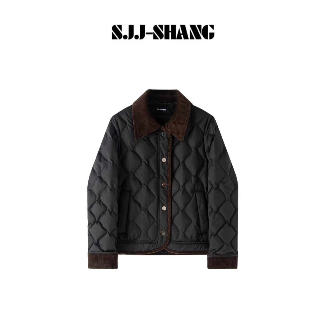 SJJ-SHANG【锁温胶囊】匈牙利90大绒朵鹅绒蓬松锁温羽绒服q135933p