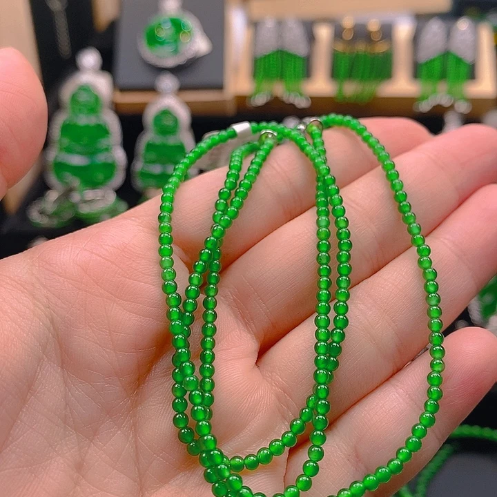 翡翠未镶嵌颈饰5465788