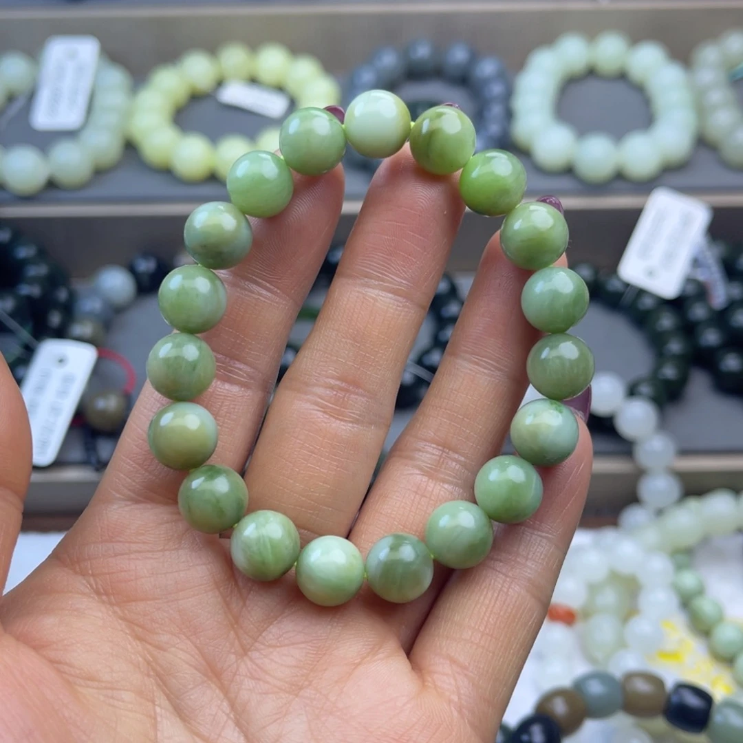 和田玉手链未镶嵌