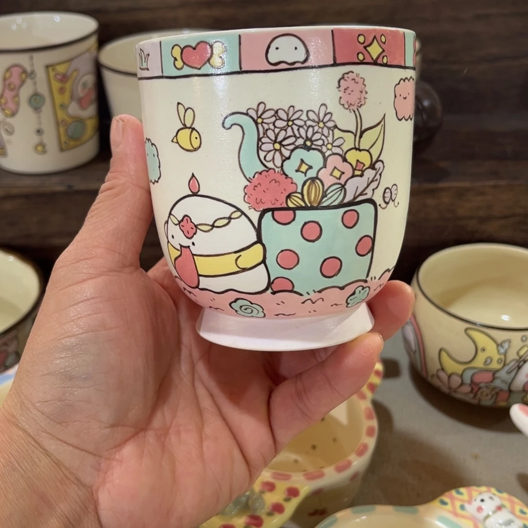 瓷片好看杯子哈哈哈