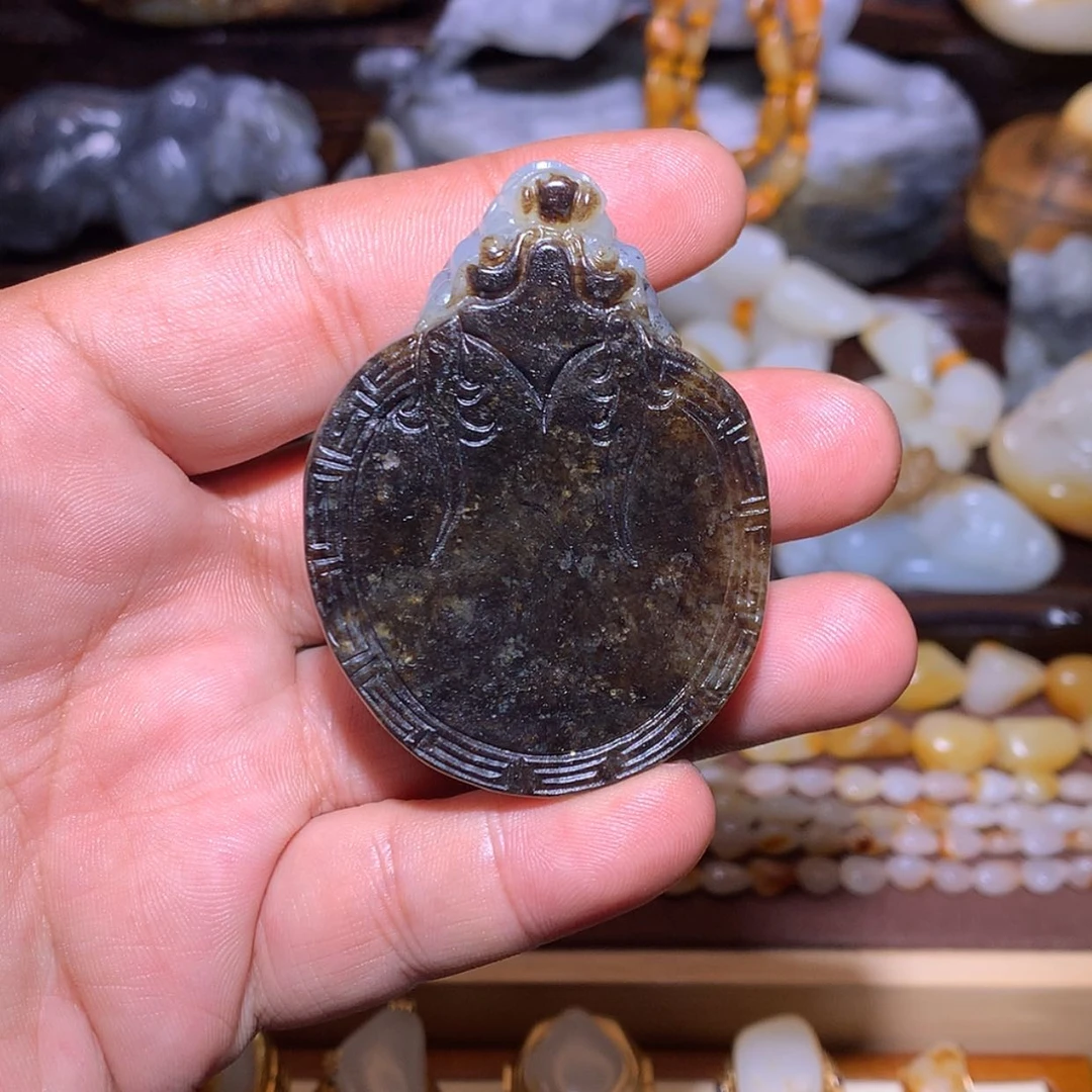 【闪购商品】和田玉把件未镶嵌龙龟