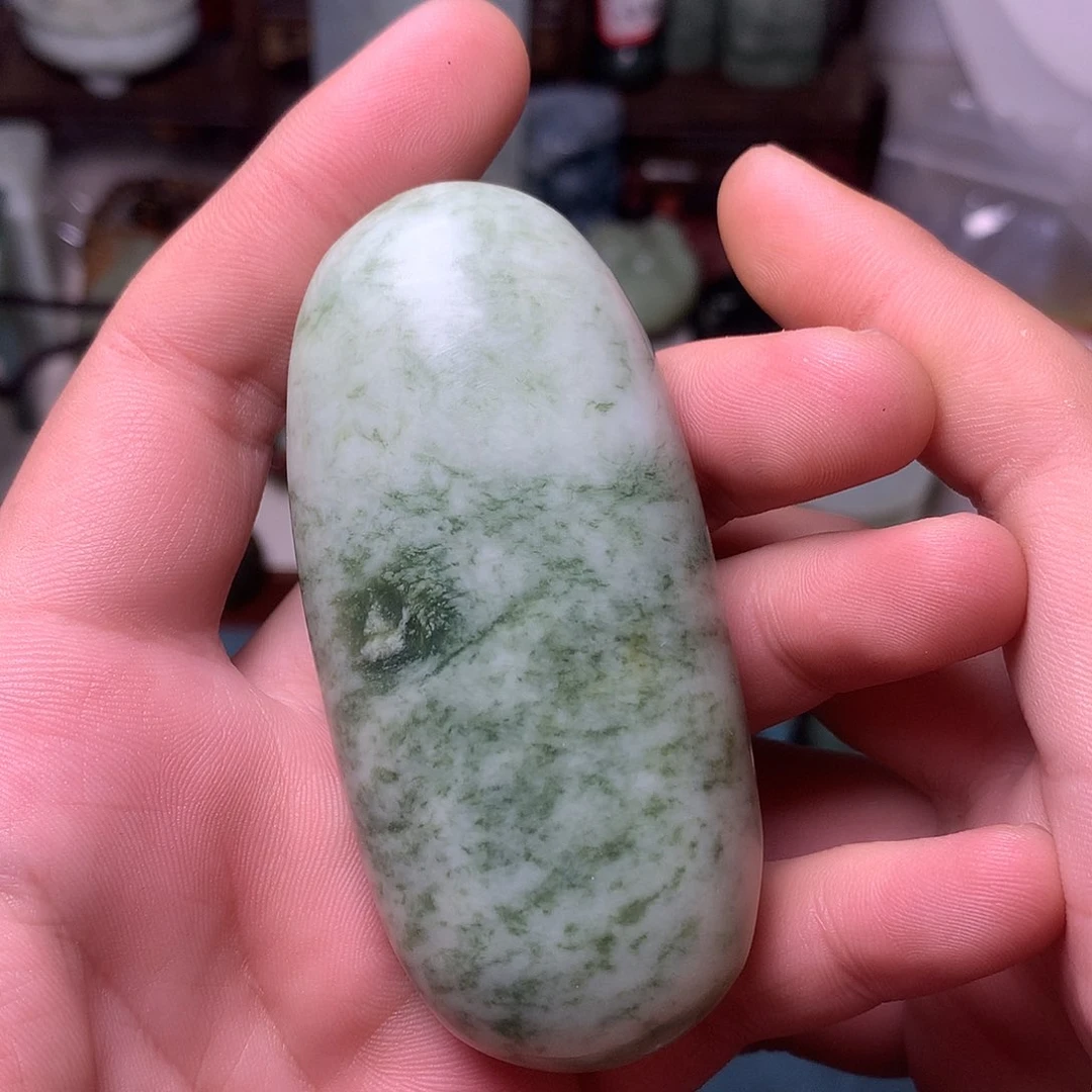 未镶嵌岫玉岫玉手把件