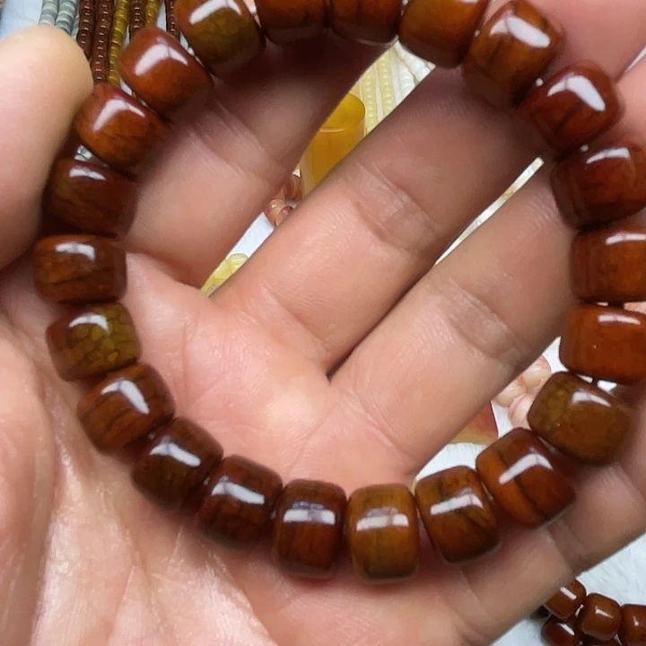 牛骨手串/手链牦牛骨老料卡12