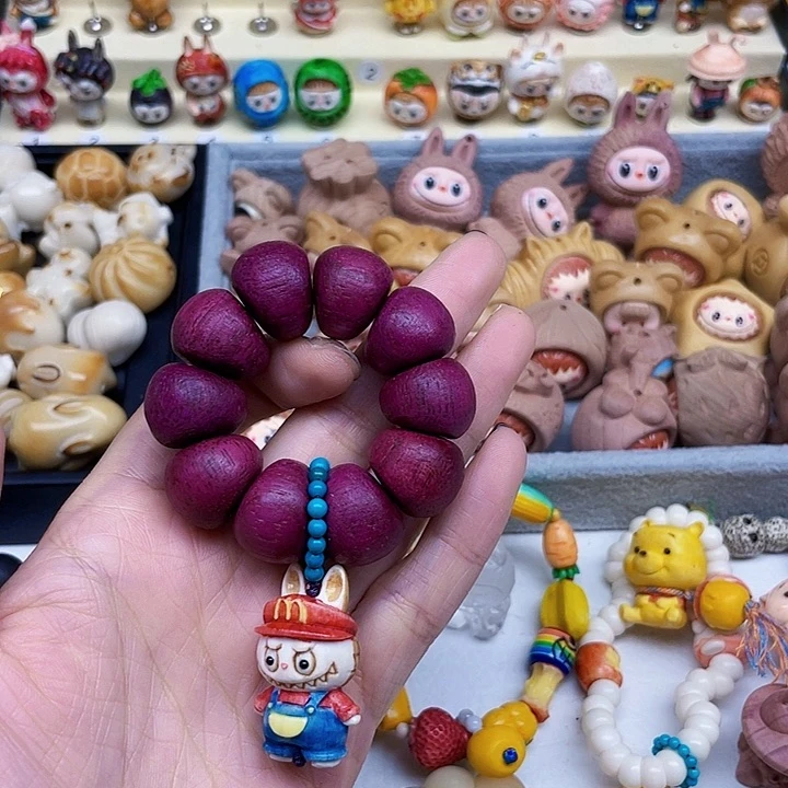 库克吊坠鹿角手捻