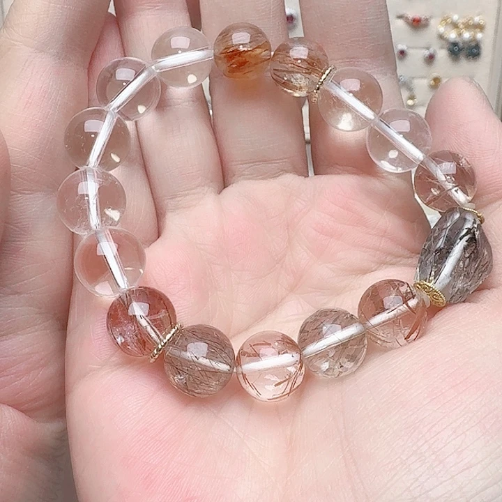 水晶手链合金手链