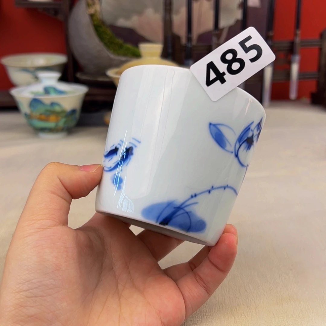 杯子纯手工柴烧主人杯