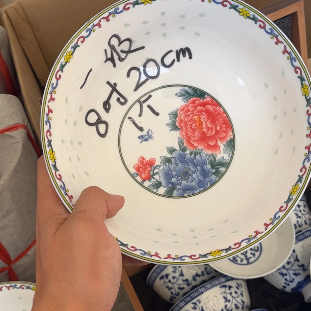 景德镇高温细白瓷餐具