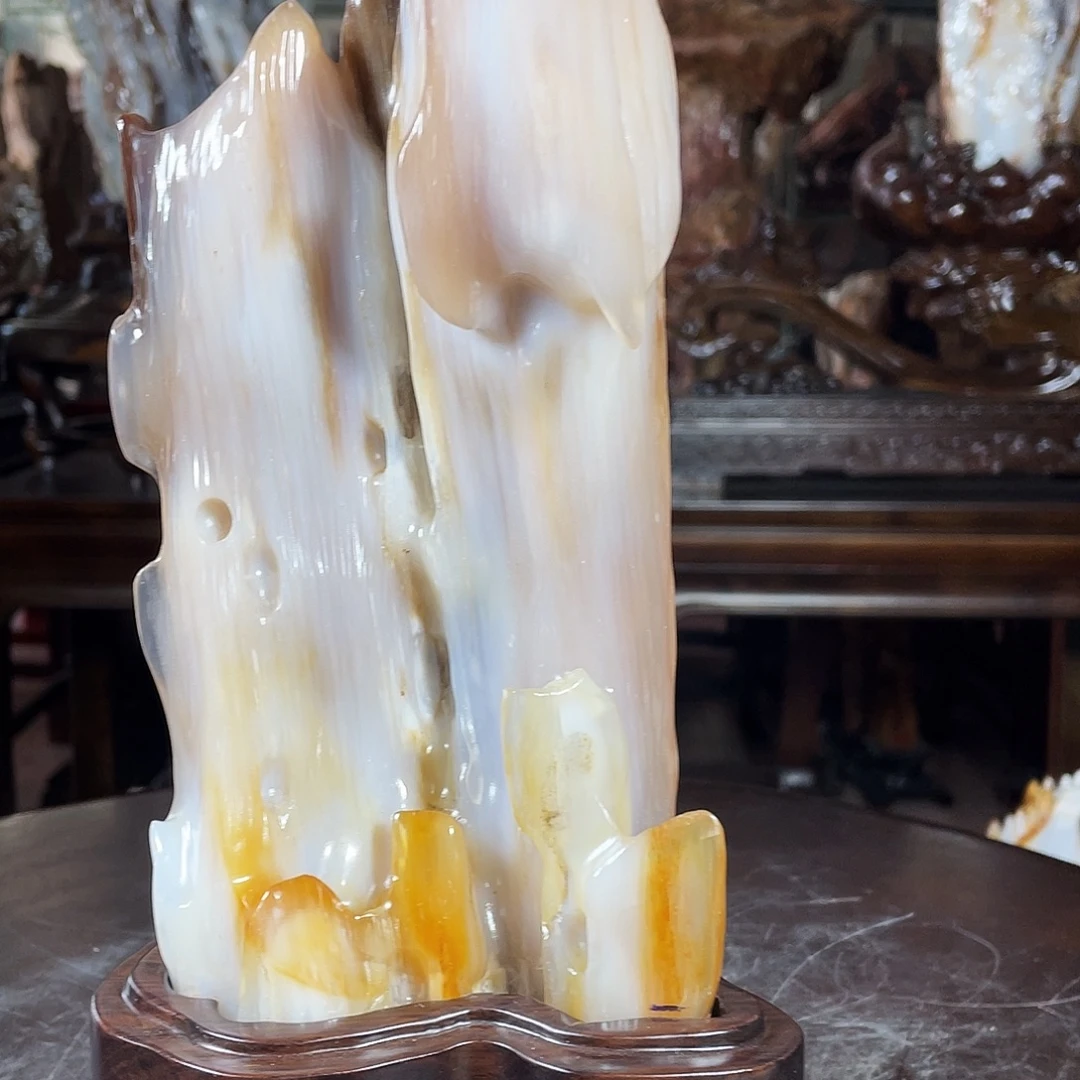 硅化玉未镶嵌珠宝奇石