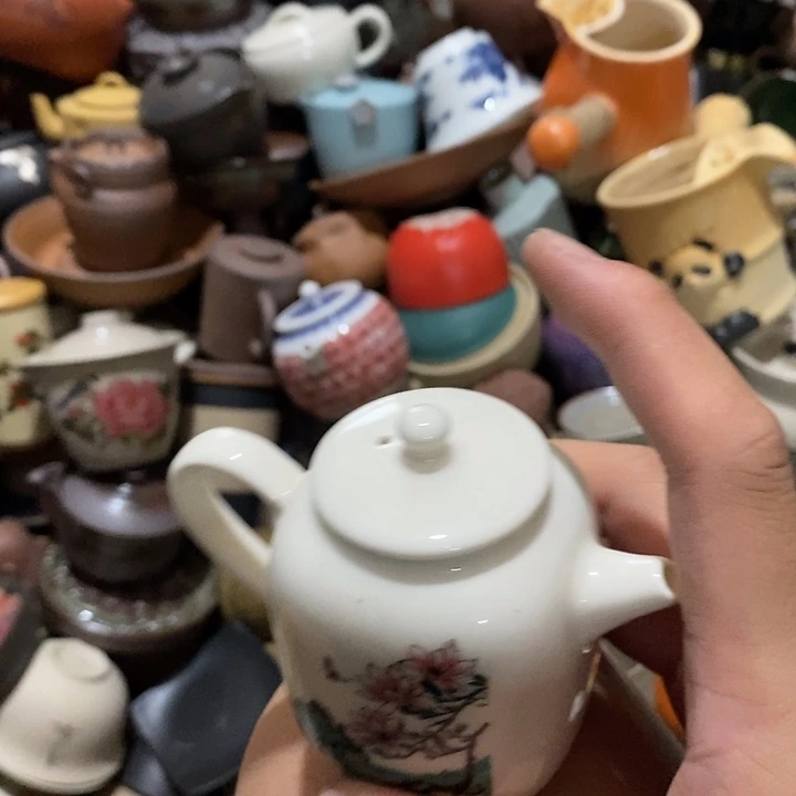 瓷片荷花开着玩笑都不行！然后我们