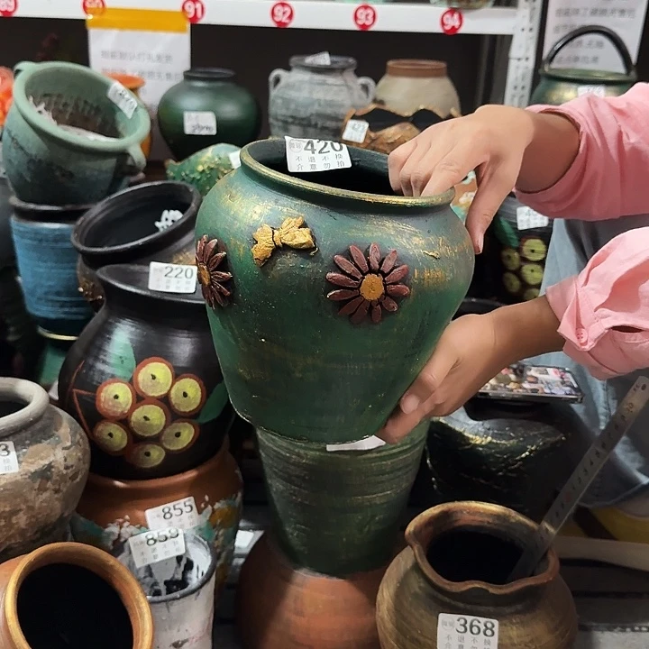 金绿坛子420高度20口径20