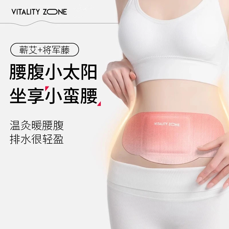 【元气养生】养护热敷贴蕲艾蒸汽暖身腰腹贴肚子艾草贴家用家庭装