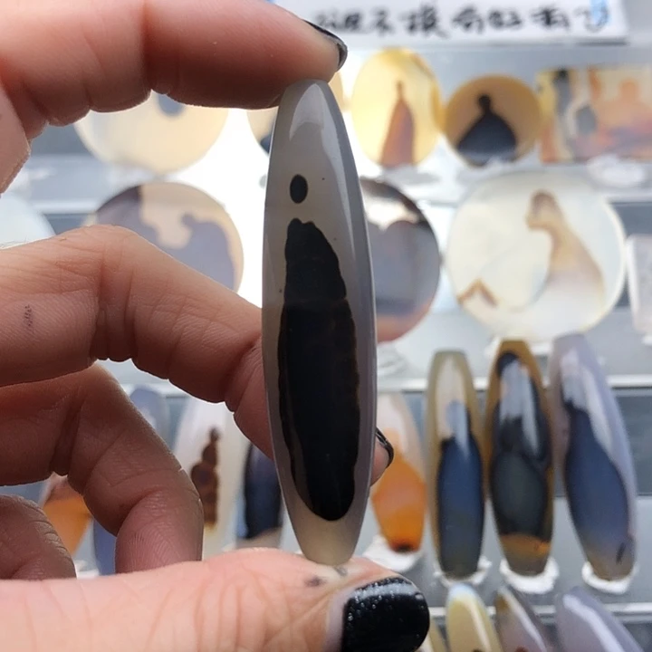 查罗石未镶嵌珠宝半成品78