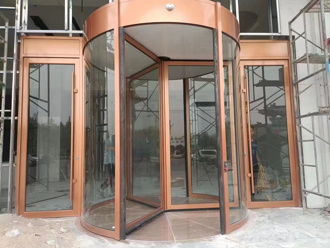 三翼旋转门 三翼自动旋转门 电动门源头厂家