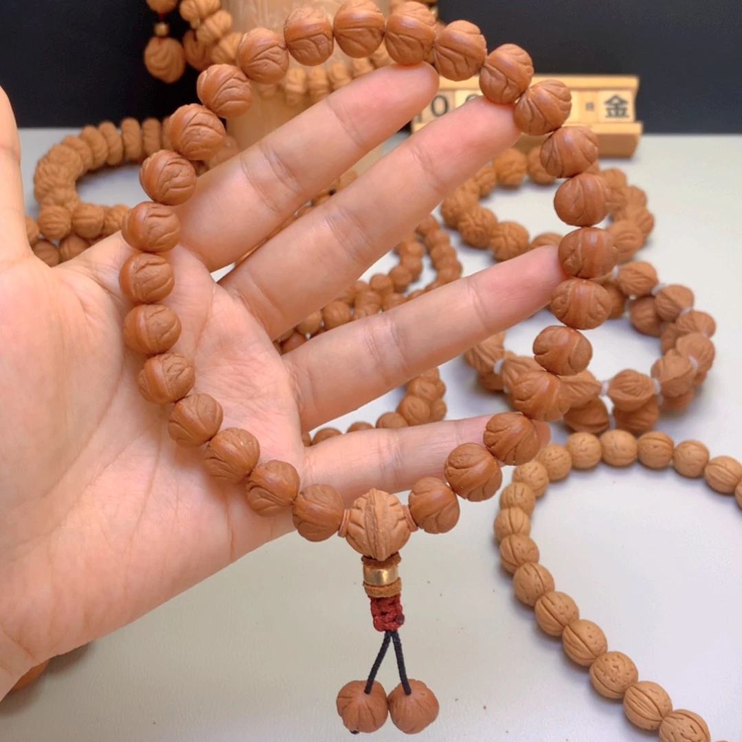 桃核手串蜗***狼13玉龙脊手持