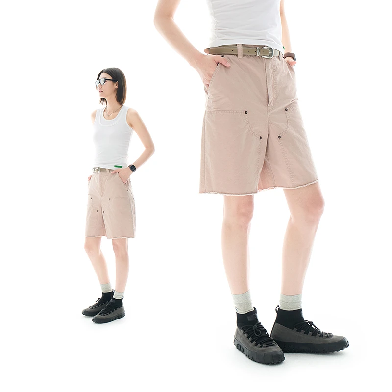 CLOUDSPACE/云上生活【summer】复古纯棉水洗牛仔工装短裤