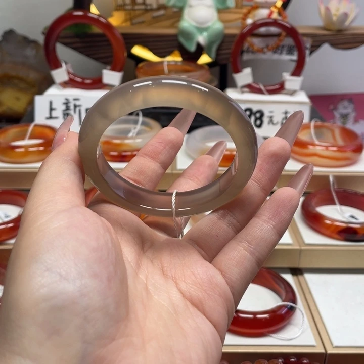 玛瑙/玉髓未镶嵌手镯