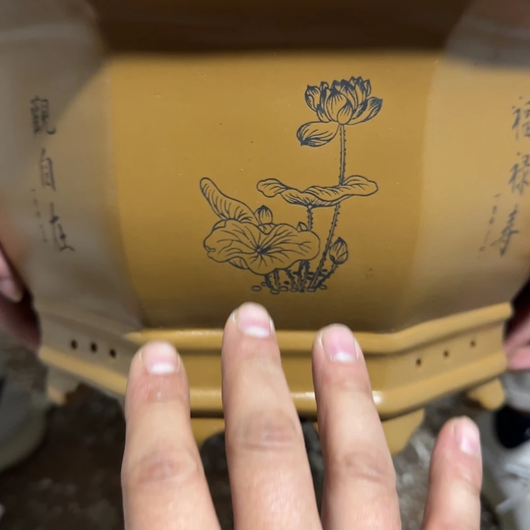 花盆紫砂口径27.17好