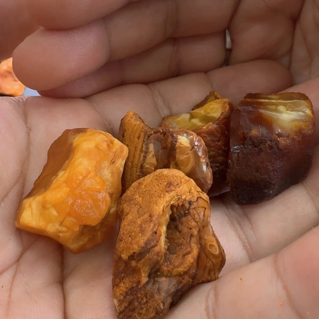 未镶嵌定制琥珀熊**哥专拍