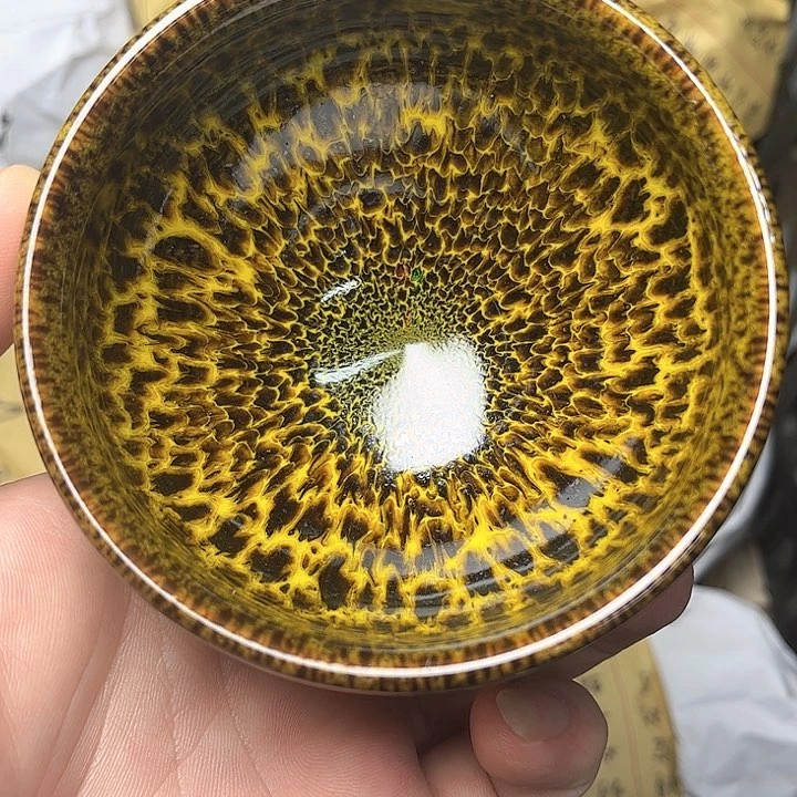 茶盏建盏手握泡茶主人杯