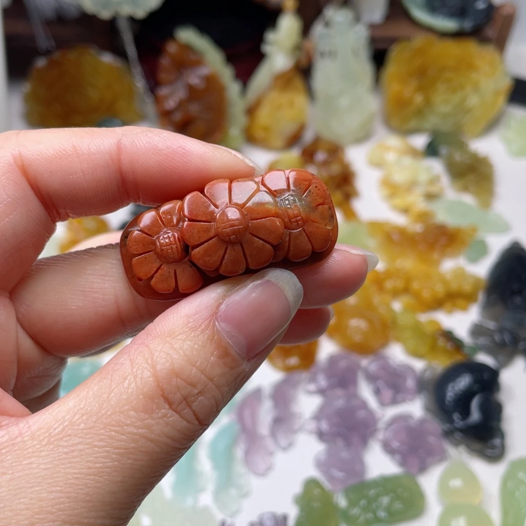 蛇纹石玉颈饰未镶嵌m****2