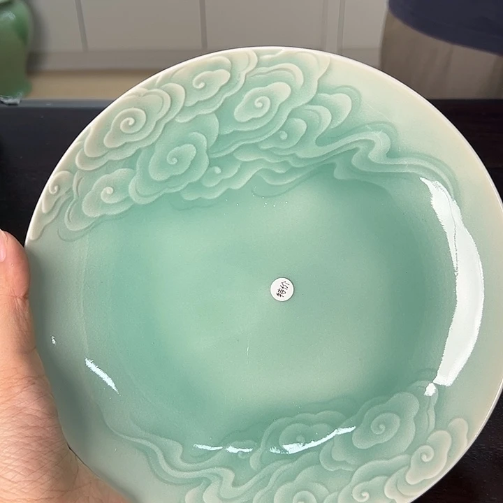 龙泉云间青瓷小米茶器