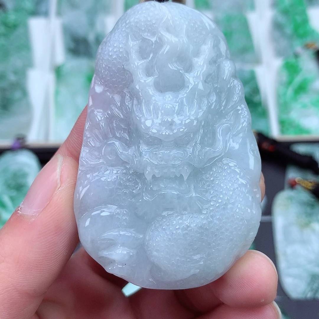 翡翠颈饰未镶嵌翡翠吊坠