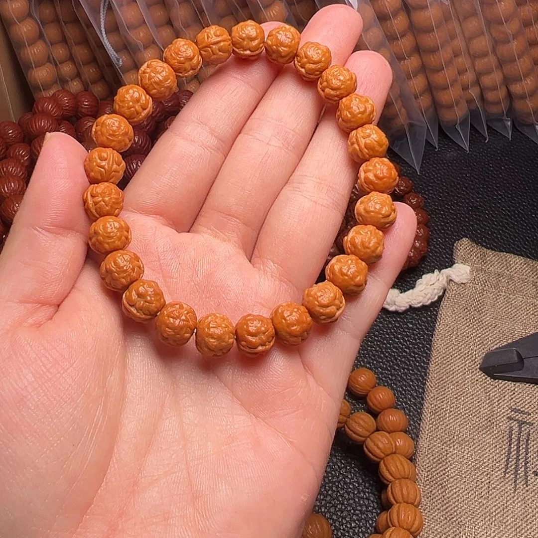 猴头核桃吊坠金蝉10