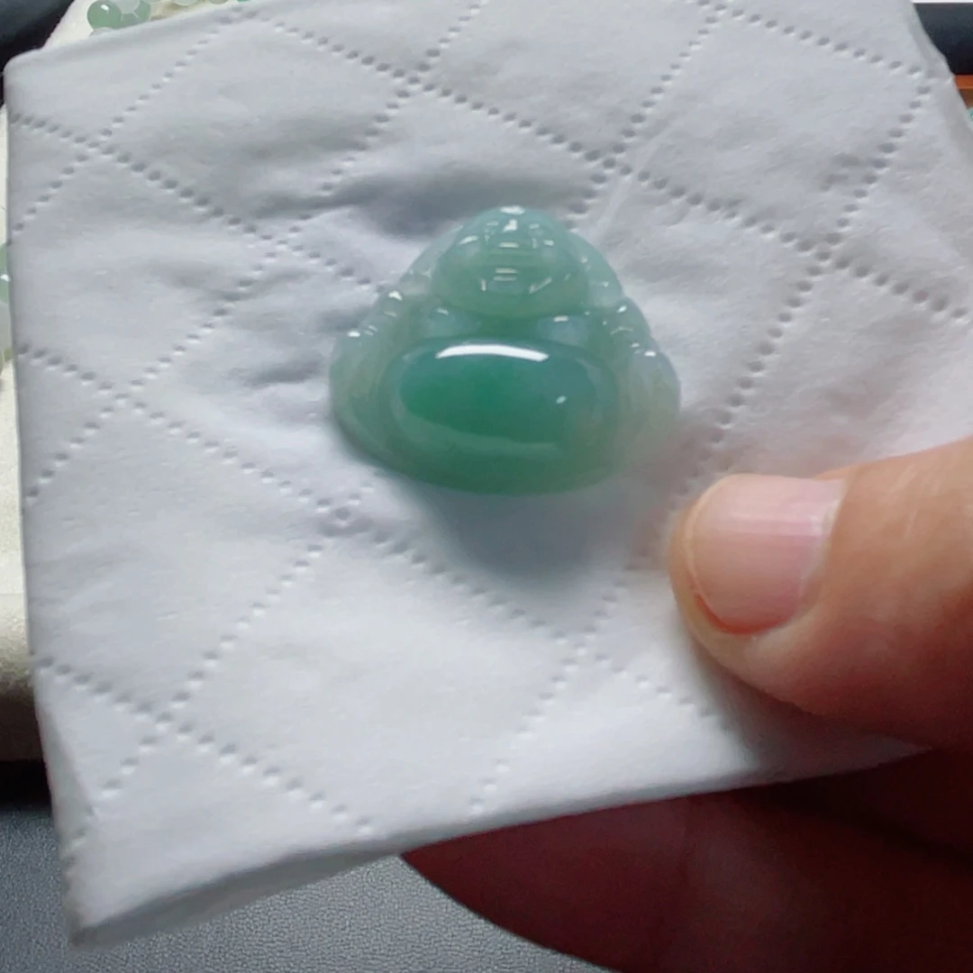 翡翠未镶嵌颈饰天然缅甸翡翠A货