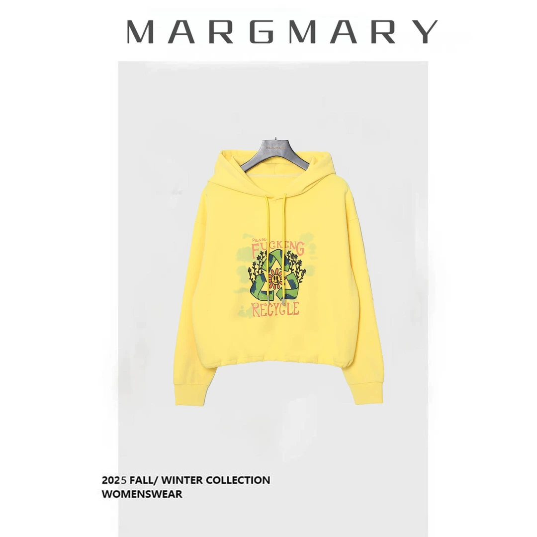 2025春季设计师新款休闲时尚百搭潮流舒适宽松显瘦连帽卫衣