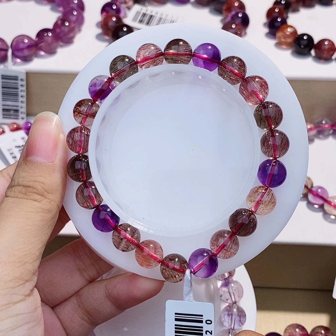 手链水晶未镶嵌黑加仑8+