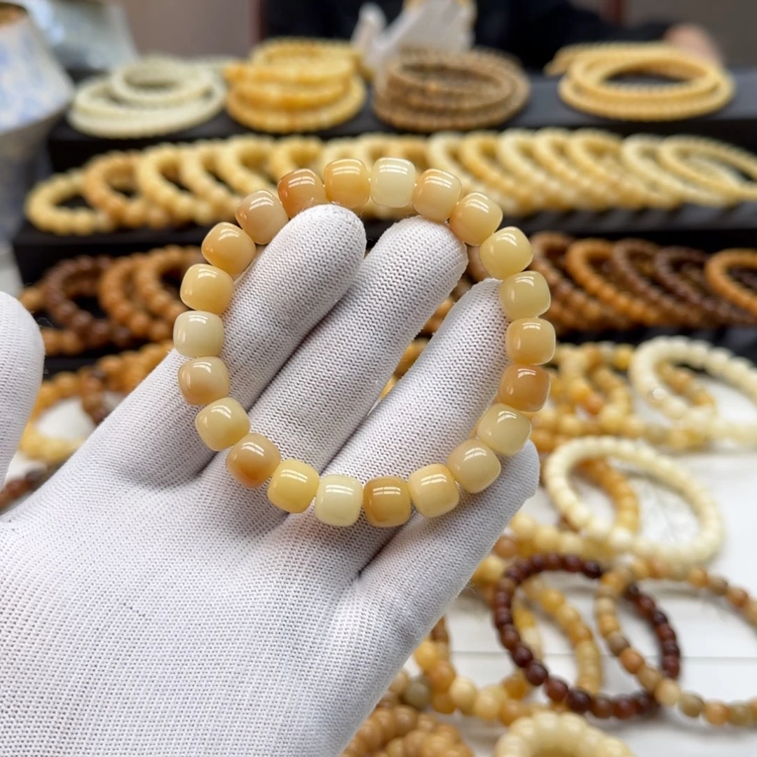 菩提根/象牙果手串10*11鬼工5年