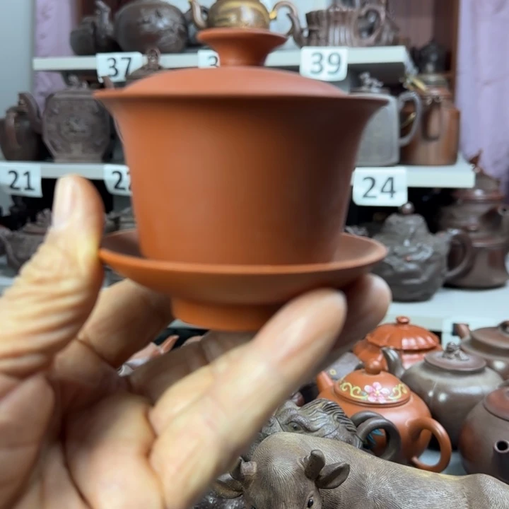 紫砂壶泡茶杯茶壶摆件