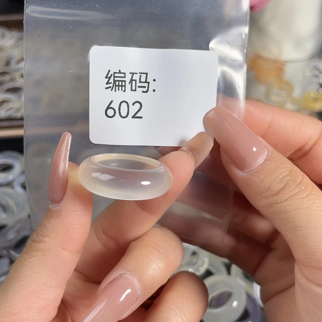 玛瑙/玉髓未镶嵌戒指602港19