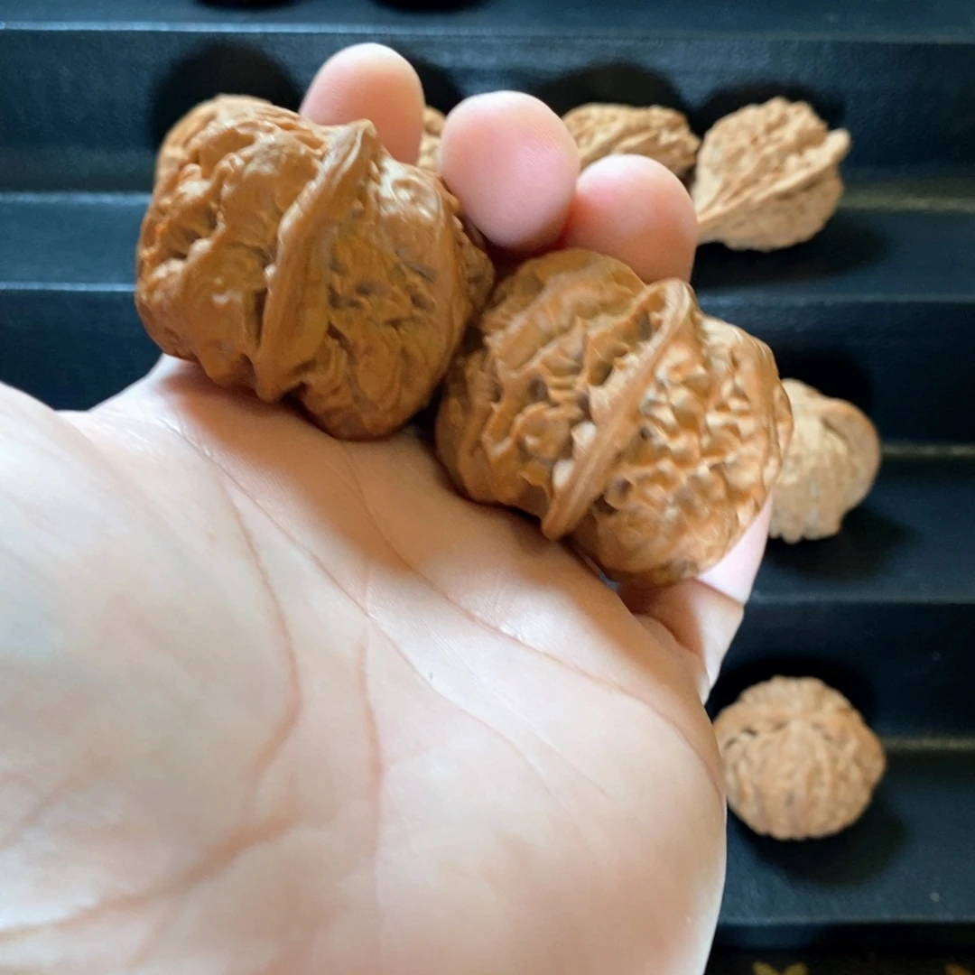 桃核把件心*山地方块微修45