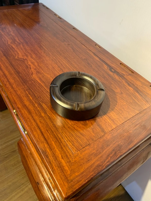 手工艺非遗 圆烟灰缸